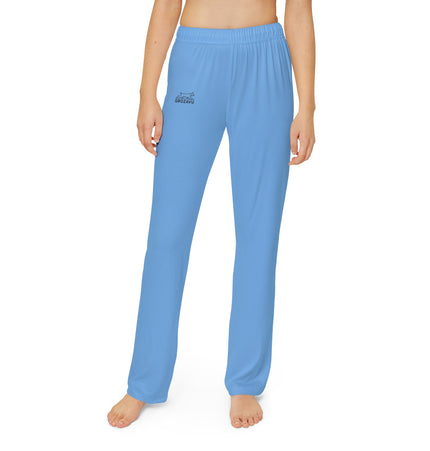 Cozy Kids Lounge Pants - Soft Blue Comfort for Play and Relaxation