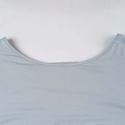 Unregelmäßiges Lässiges Langarmoberteil