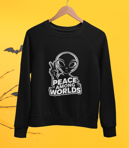 Men’s Long Sleeve Sweater | Halloween Street Vibes & Cozy Comfort