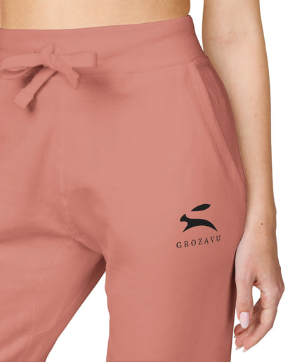Grozavu | Bestickte Fleece-Jogginghosen