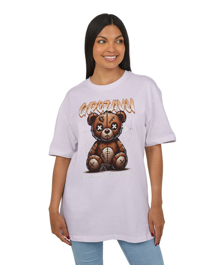 Grozavu | Creepy Teddy Übergroße T-Shirt