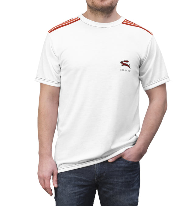 Casual Unisex Tee with GROZAVU Design - Perfect for Everyday Style