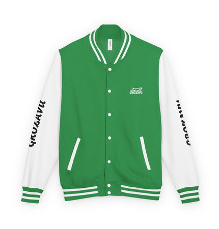 Unisex Heavyweight Letterman Jacket - Stylish & Chic with 'Incroyable!' Design