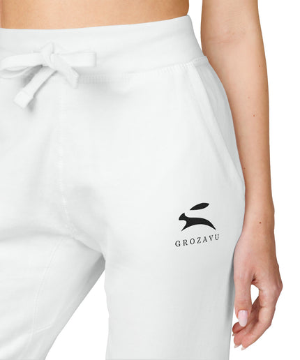 Grozavu | Bestickte Fleece-Jogginghosen
