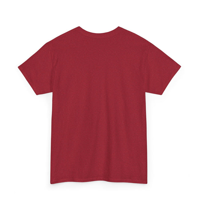 Casual Unisex Heavy Cotton Tee - Grave Logo, Perfect for Everyday Wear