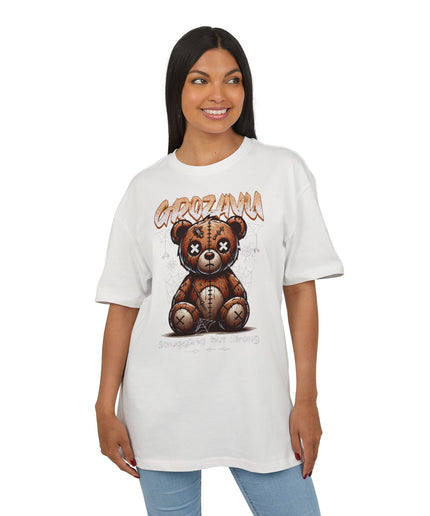 Grozavu | Creepy Teddy Übergroße T-Shirt