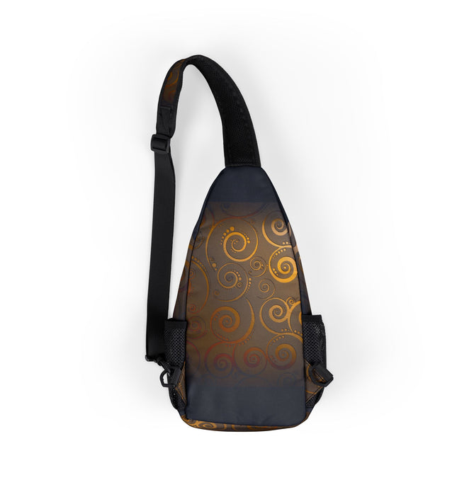 Bohemian Chic Chest Bag - Stylish Sling for Adventures & Everyday Use