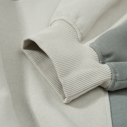 Veste à capuche colorée à blocs – Coupe ample unisexe