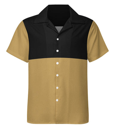 Grozavu | Camisa de Cuello Cubano Stretch