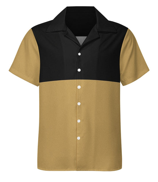 Grozavu | Camicia con Collo Cubano Stretch