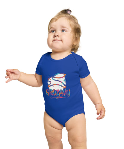 Colorful Short Bodysuit | Grozavu Design