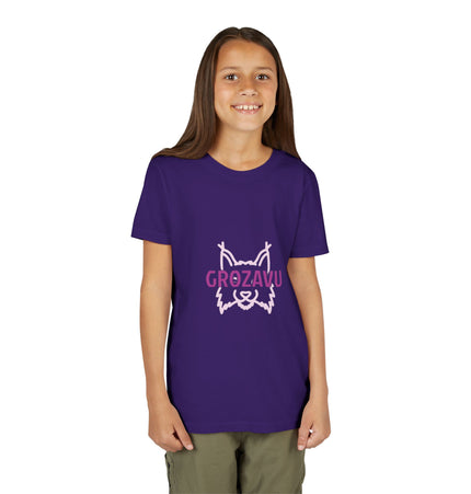 Cool Grave Graphic Youth T-Shirt - Trendy Black Tee for Kids