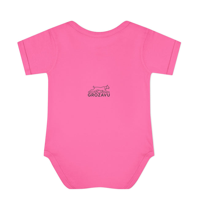 You Me Baby Bodysuit - Cute Infant Orange Outfit for Celebrations