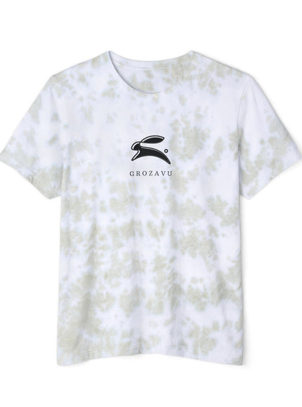 Unisex Tie-Dye T-Shirt with Grave Logo for Trendy Fashion Lovers