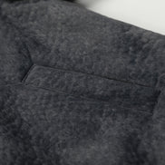 Cotton collar jacket with cotton jacket