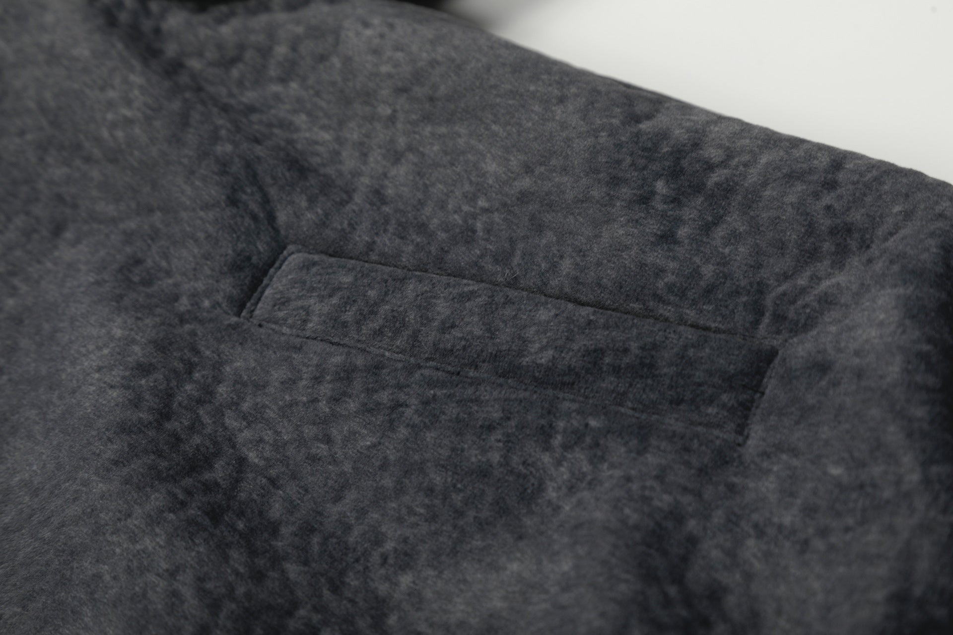 Cotton collar jacket with cotton jacket