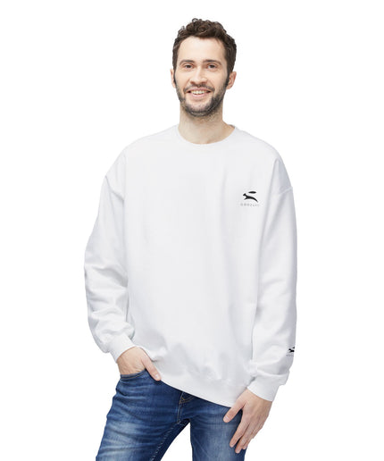 Grozavu | Bequemer Rundhalsausschnitt Fleece für ihn