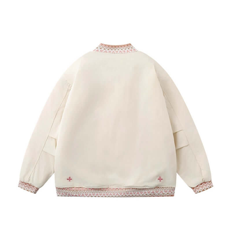 Cotton Jacket Paneled Spliced styling detail - Premium Streetwear