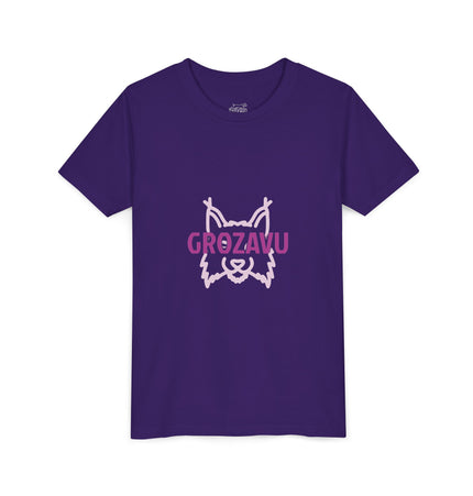 Cool Grave Graphic Youth T-Shirt - Trendy Black Tee for Kids