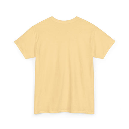 Casual Unisex Heavy Cotton Tee - Grave Logo, Perfect for Everyday Wear