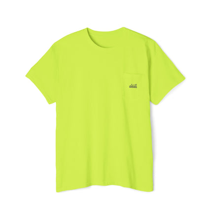 Unisex Heavy Cotton Pocket Tee – Perfect for Everyday Comfort