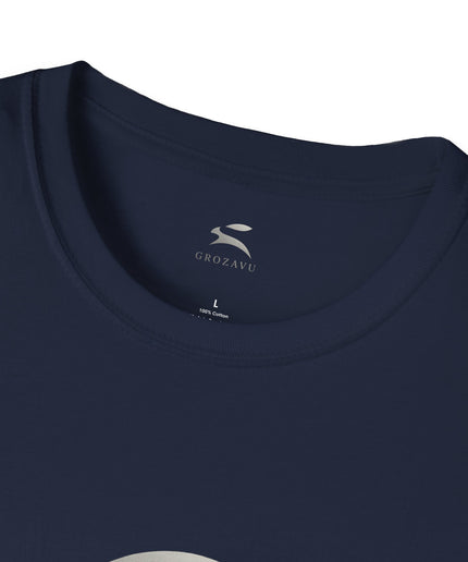 Grozavu | Herren Minimalistisches Soft T-Shirt