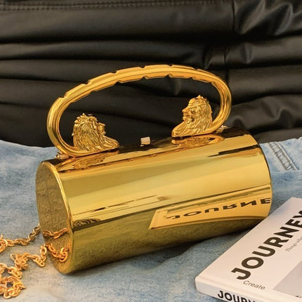 Fashion handbag women's versatile solid color acrylic bag chain strap crossbody bag