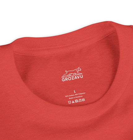 Cool Youth Short Sleeve Tee with 'GROZAVU' Design