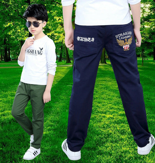 Boys' Plain Casual Pants at €17.99