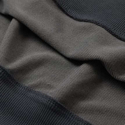 Christmas Reindeer Print Medium-Length Hoodie