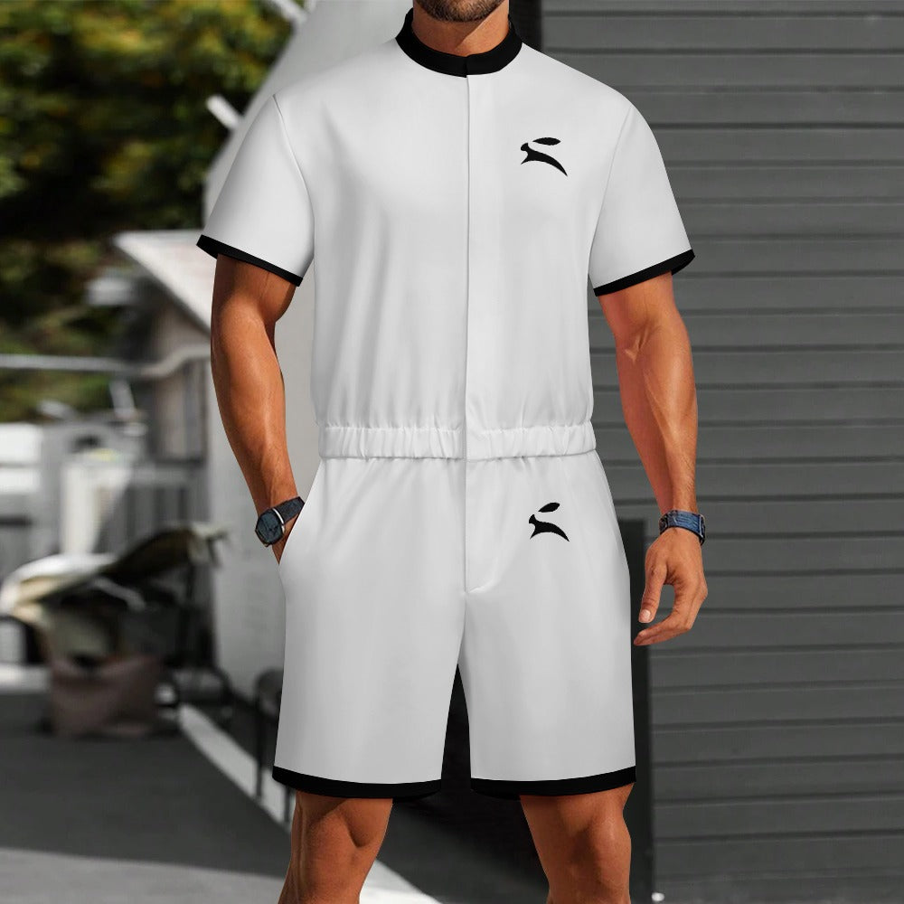 Salopetă pentru bărbați Grave – Loungewear cu mânecă scurtă