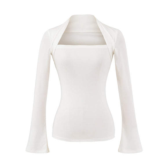 Long sleeved T-shirt top for women