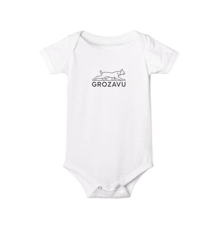 Cute Infant Jersey One Piece - "I'm With Him" Baby Bodysuit