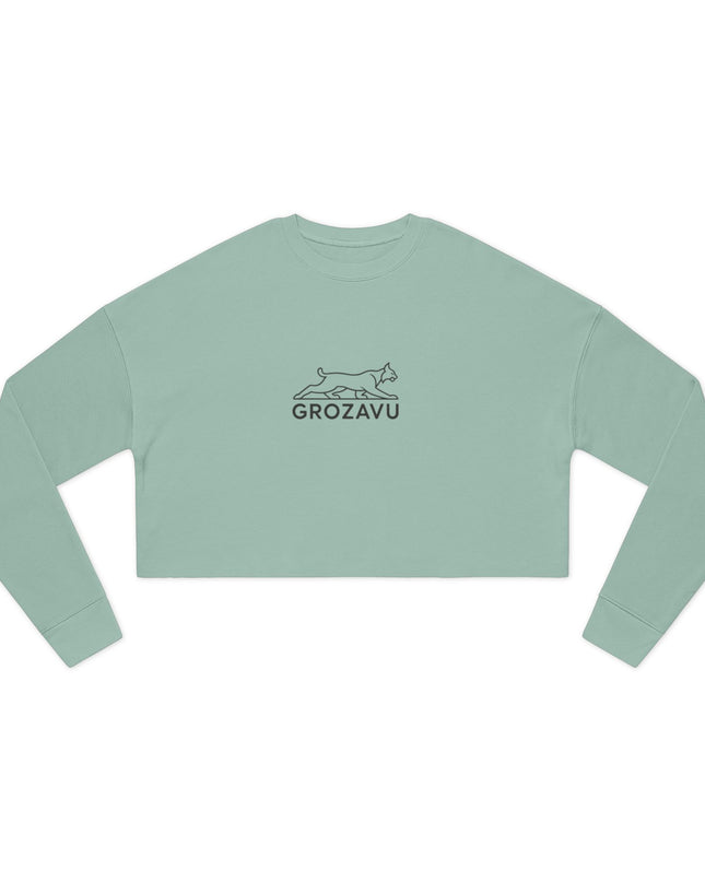 Grave Women's Cropped Sweatshirt - Trendy and Cozy Style for Everyday Wear