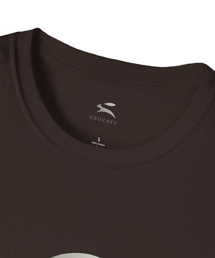 Grozavu | Herren Minimalistisches Soft T-Shirt