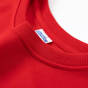 Christmas Reindeer Print Medium-Length Hoodie