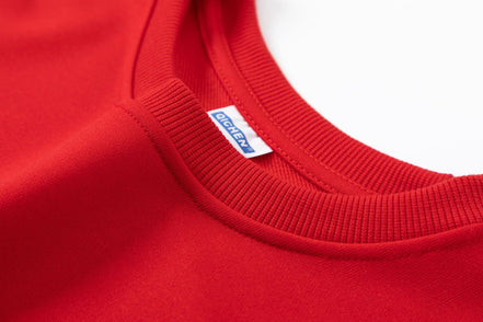 Christmas Reindeer Print Medium-Length Hoodie