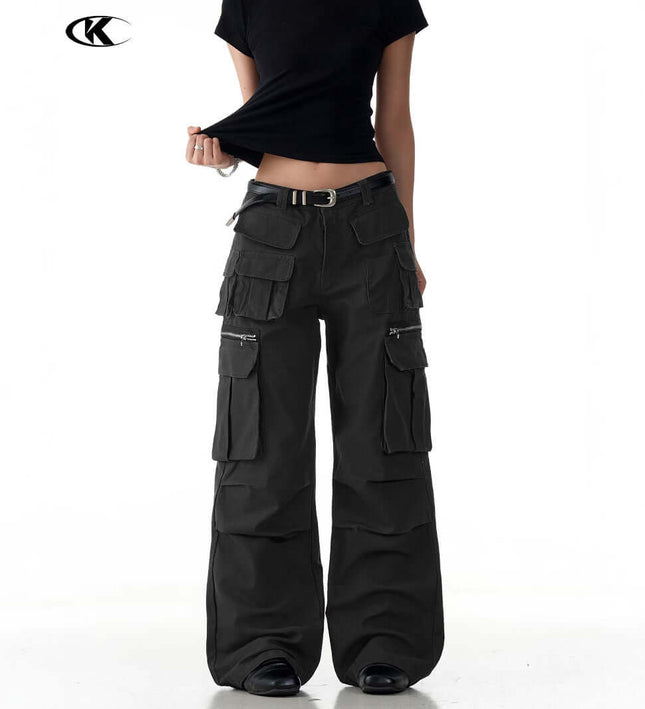 Leg Work Pants for Men and Women with Multiple Pocket Casual Long Pants