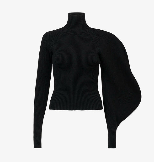 Sleek & Stylish: Grozavu's Minimalist Turtleneck Sweater for Women! at €58.99