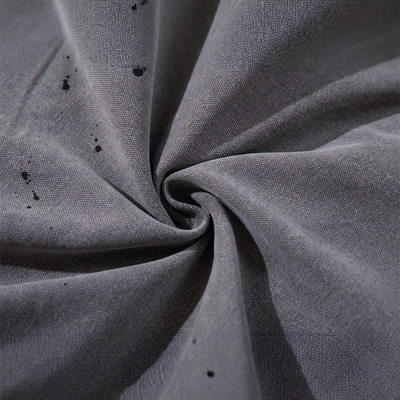 Street Style Men's Pants, Patchwork Distressed Dirty Knife-Pants, Trendy Brand, Casual Loose Fit Men's Trousers