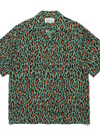 imprimé léopard vert