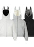 Street Fashion Zipper Hooded Sweatshirt for Men