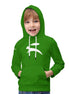 Boys Green Hoodie – Grozavu Bunny Logo
