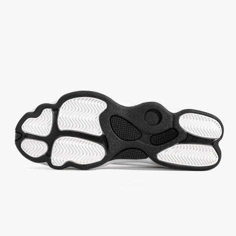Grozavu | Pro Black Hoops Sneakers