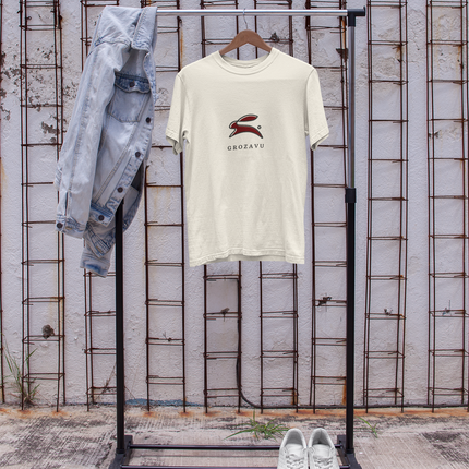 GRAVE Unisex Heavyweight Cotton Tee - Casual Comfort T-Shirt