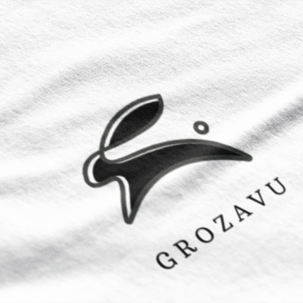 تي شيرت كبير الحجم Grozavu | حقيقي