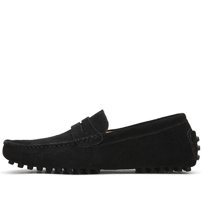 Grozavu Men's Genuine Leather Moccasin Loafers at €59.00