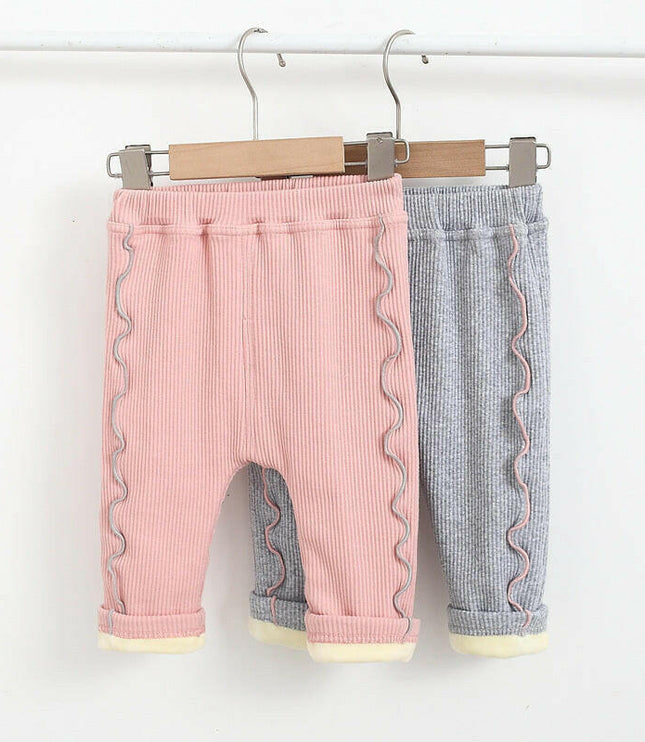 Baby Denim Lace Trousers - GrozavuShop