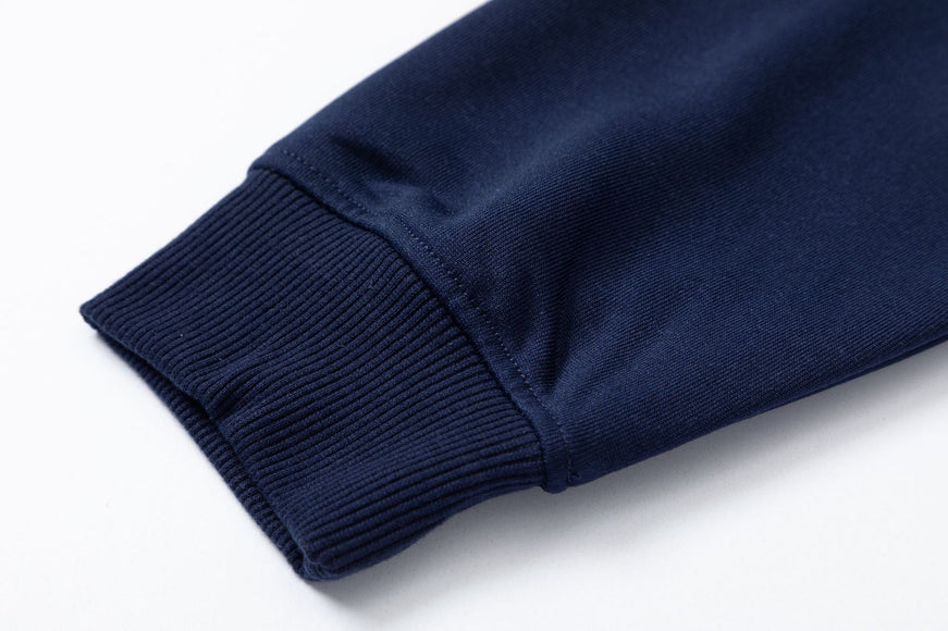 Felpa con cappuccio di media lunghezza con stampa di renna natalizia