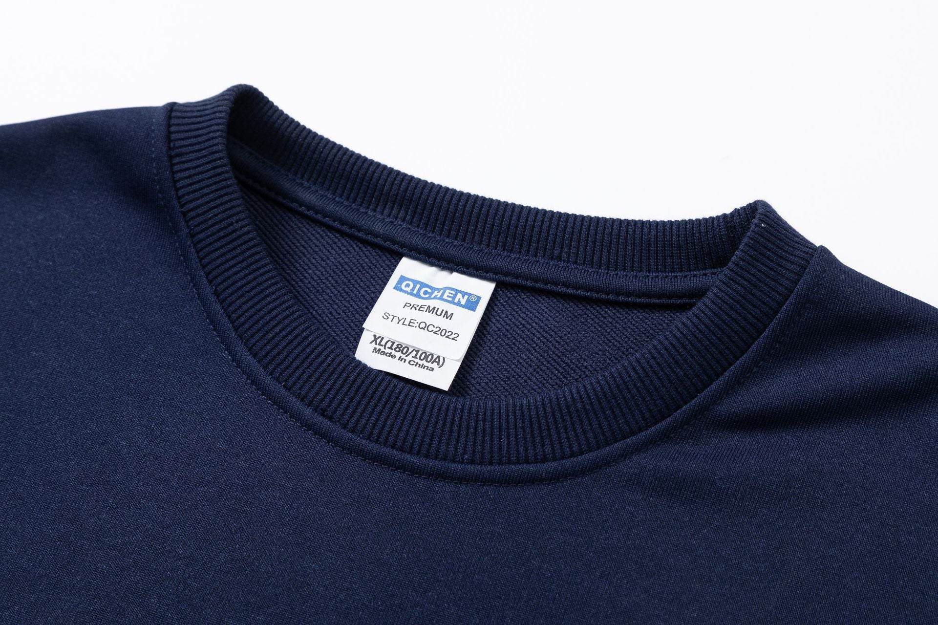 Christmas Reindeer Print Medium-Length Hoodie